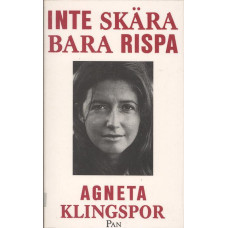 Inte skära
bara rispa